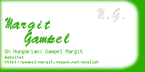 margit gampel business card